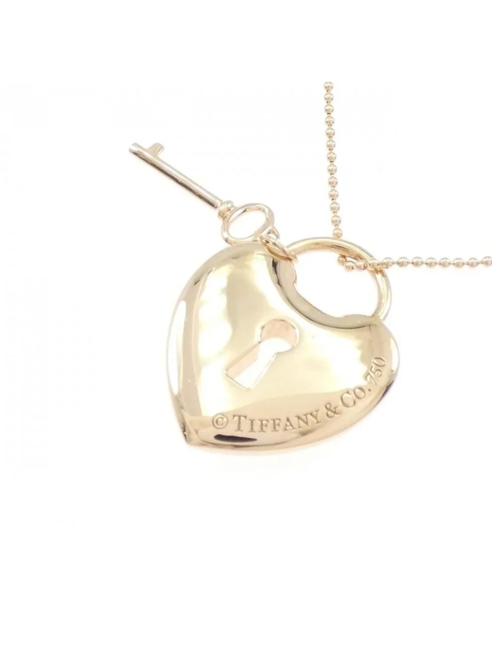 Tiffany & Co Heart Lock Necklace